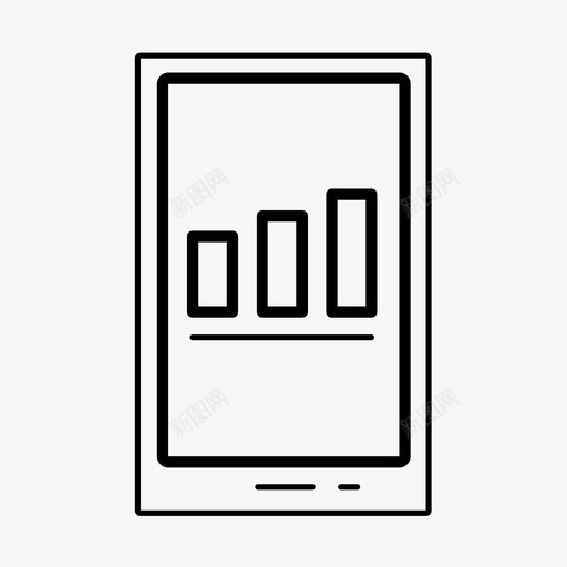 移动分析条形图增长线图svg_新图网 https://ixintu.com 移动 分析 条形图 增长 线图 进度 统计 财务分析 图表