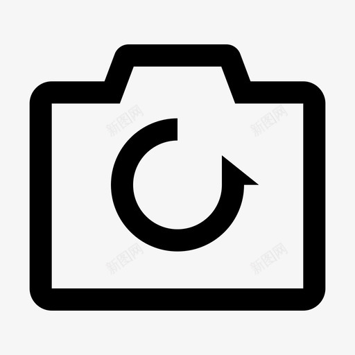 切换摄像头svg_新图网 https://ixintu.com 切换 摄像头