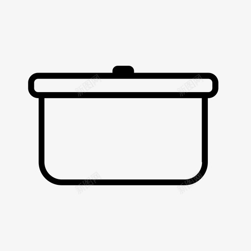 锅盖器具svg_新图网 https://ixintu.com 厨房用品 器具 手绘锅盖 锅盖