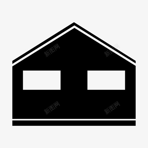 房子小屋住宿svg_新图网 https://ixintu.com 房子 小屋 住宿 休息 度假