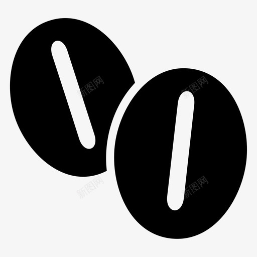 咖啡豆阿拉比卡svg_新图网 https://ixintu.com 咖啡豆 阿拉 拉比