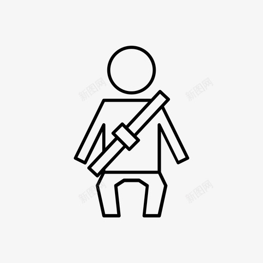 安全带汽车汽车服务svg_新图网 https://ixintu.com 安全带 汽车 汽车服务