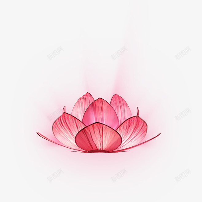 莲花灯2png免抠素材_新图网 https://ixintu.com 莲花 花灯