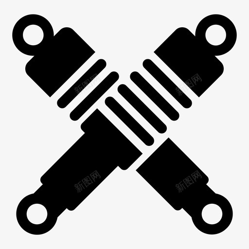 汽车悬架线圈减震器svg_新图网 https://ixintu.com 汽车 悬架 线圈 减震器 弹簧 汽车修理 修理厂