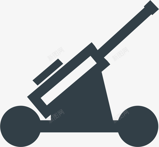 高炮svg_新图网 https://ixintu.com 高炮 圆润