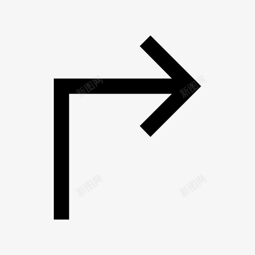 方向右转svg_新图网 https://ixintu.com 向右转