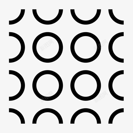 圆形图案图案svg_新图网 https://ixintu.com 图案 圆形