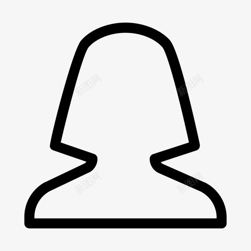 使用者女性svg_新图网 https://ixintu.com 女性 使用者