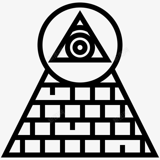 金字塔普罗维登斯之眼美国svg_新图网 https://ixintu.com 金字塔 普罗 罗维 登斯 之眼 美国