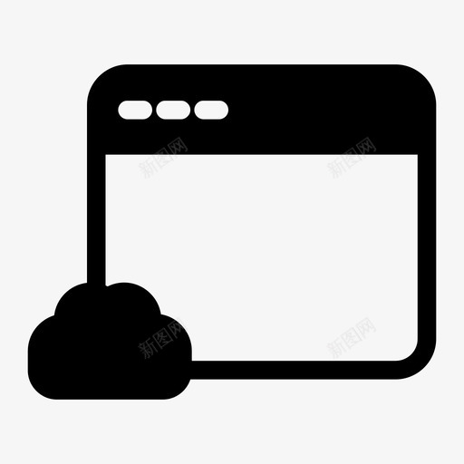 云web浏览器浏览器通知在线活动svg_新图网 https://ixintu.com 浏览器 在线 通知 活动