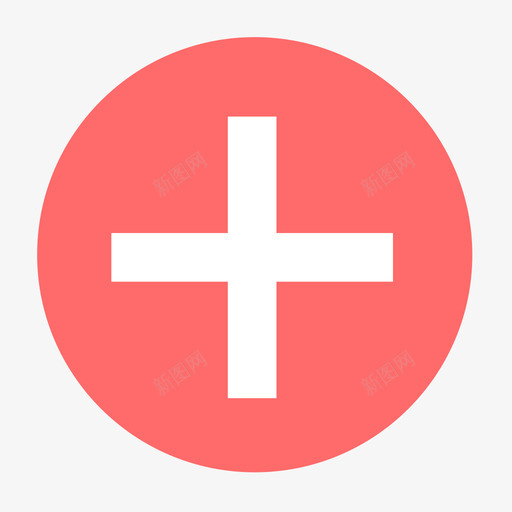 圆点红加svg_新图网 https://ixintu.com 圆点 红加