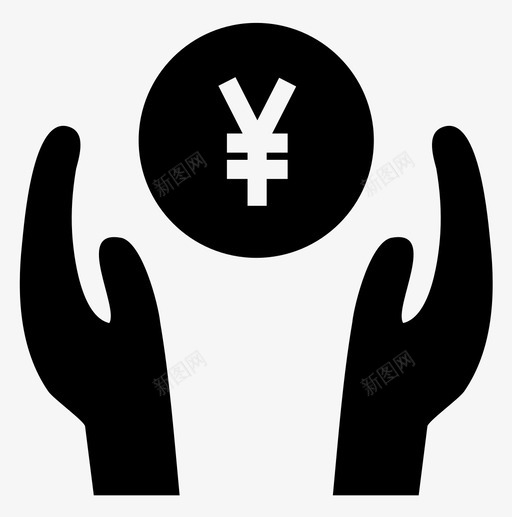 日元护理崇拜现金svg_新图网 https://ixintu.com 日元 护理 崇拜 现金 手钱