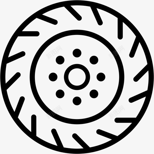 轮胎汽车车辆svg_新图网 https://ixintu.com 汽车 轮胎 车辆 车轮 结构