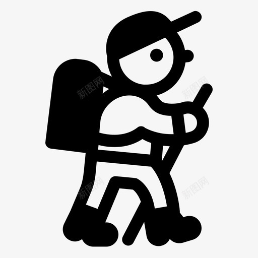 徒步旅行者露营自然svg_新图网 https://ixintu.com 散步 徒步 徒步旅行 旅行者 露营 自然 可爱 爱的 小人物