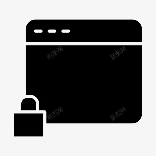 web浏览器已锁定联机浏览器网站svg_新图网 https://ixintu.com 浏览器 锁定 联机 网站 网页