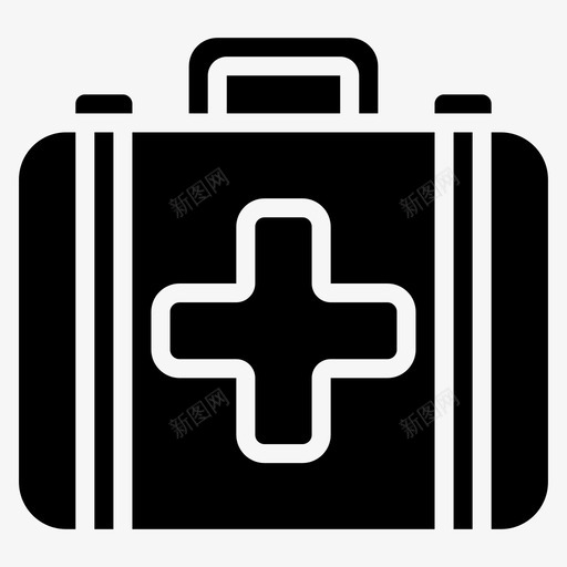 医疗急救箱绷带急救箱svg_新图网 https://ixintu.com 急救箱 医疗 绷带 设备