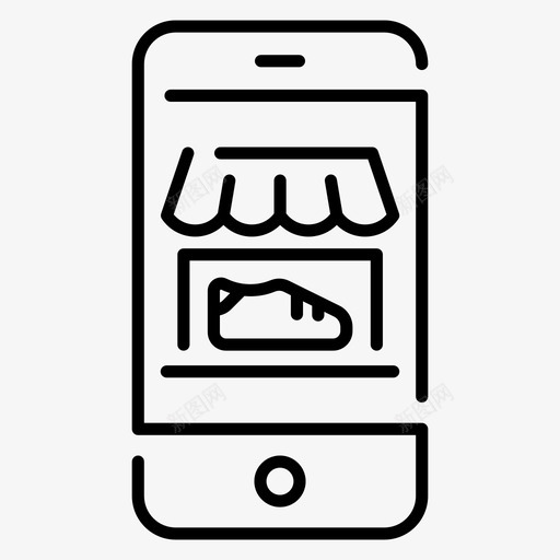 在线商店应用程序商务svg_新图网 https://ixintu.com 在线 商店 移动 应用程序 商务 电子商务 互联网 世界