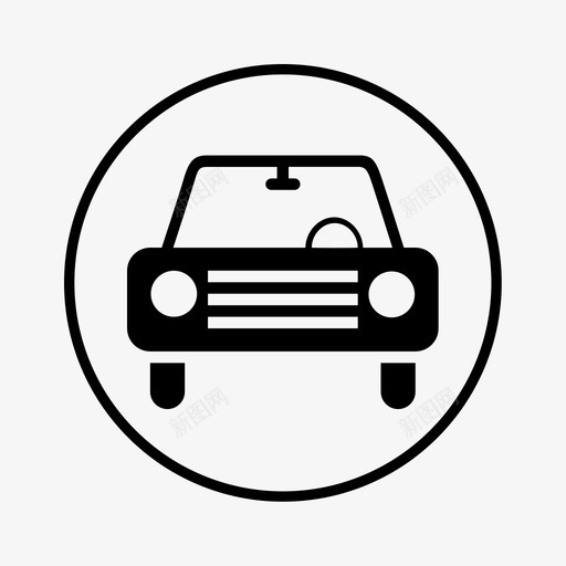 查违章车iconsvg_新图网 https://ixintu.com 违章