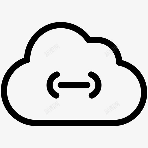 云连接云链接svg_新图网 https://ixintu.com 连接 链接