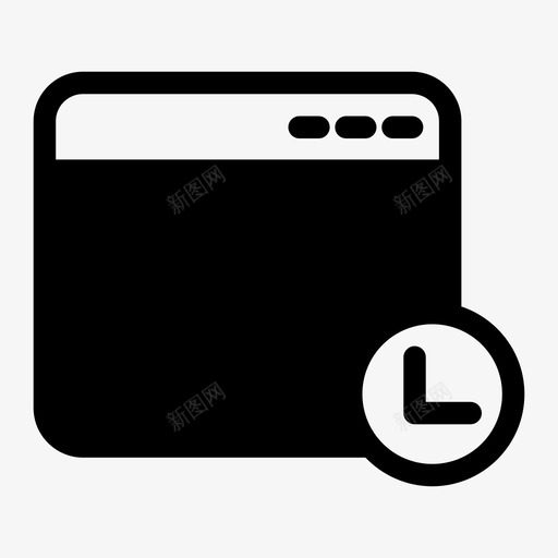 浏览器等待浏览器通知在线活动svg_新图网 https://ixintu.com 浏览器 等待 通知 在线 活动 网页 网站