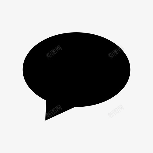 言语泡沫对话谈话svg_新图网 https://ixintu.com 言语 泡沫 对话 谈话
