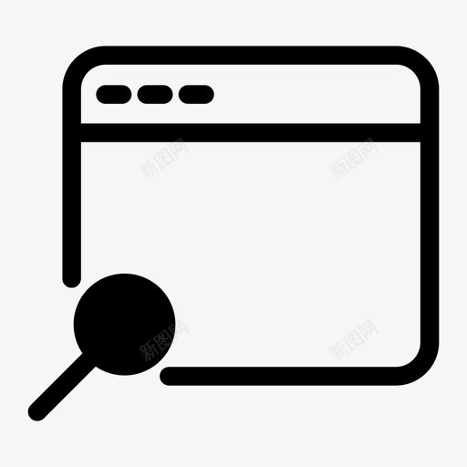 浏览器搜索浏览器查找浏览器通知svg_新图网 https://ixintu.com 浏览器 搜索 查找 通知 联机 活动 网站