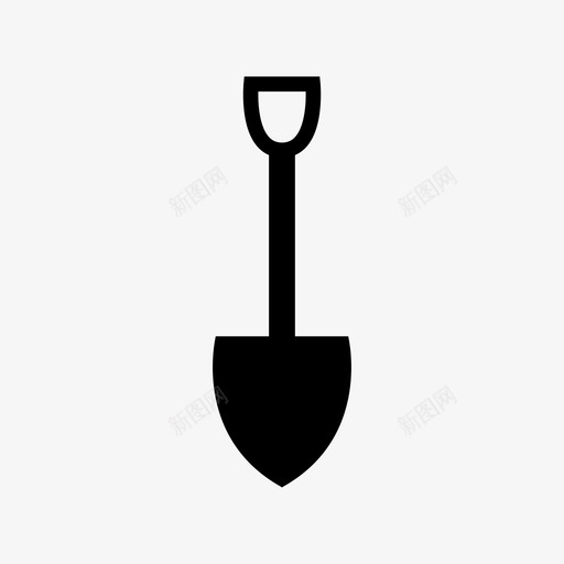 铲子农用标志svg_新图网 https://ixintu.com 铲子 农用 标志 工具 工作