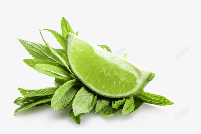 薄荷青柠png免抠素材_新图网 https://ixintu.com 薄荷