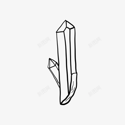 水晶魔法矿物svg_新图网 https://ixintu.com 水晶 魔法 矿物 棱镜 石英 花环
