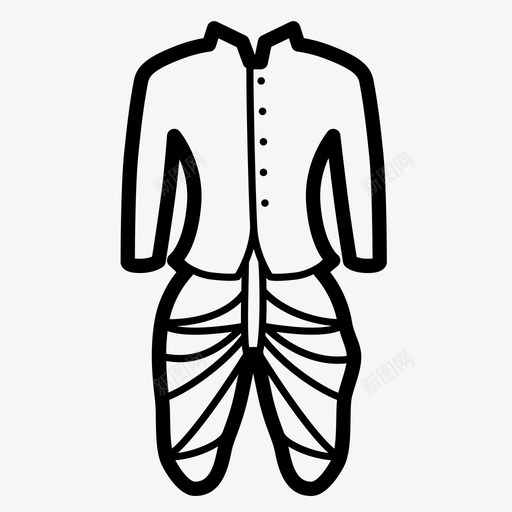 泰国传统服饰男士泰国svg_新图网 https://ixintu.com 泰国 传统 服饰 男士