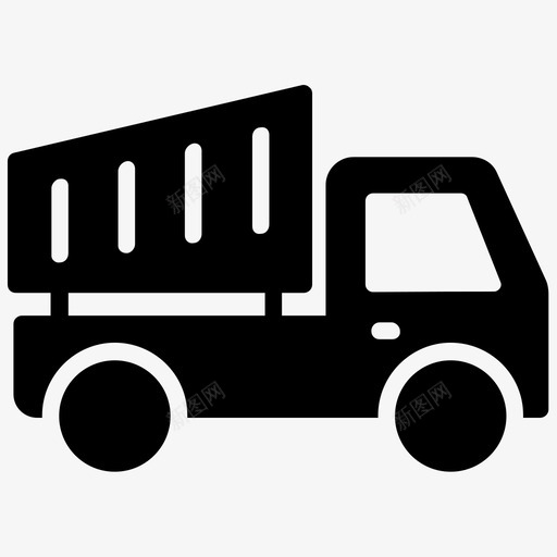 自卸卡车运输卡车翻斗车svg_新图网 https://ixintu.com 卡车 运输 自卸 翻斗车 运输车 车辆 字形 矢量 矢量图 图标