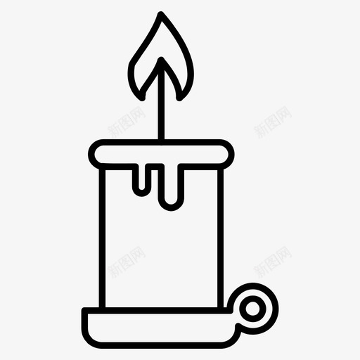 蜡烛生日万圣节svg_新图网 https://ixintu.com 蜡烛 生日 万圣节 灯光 夜晚 人工智能