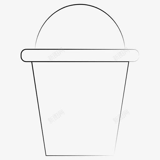 桶手绘结构svg_新图网 https://ixintu.com 手绘 结构