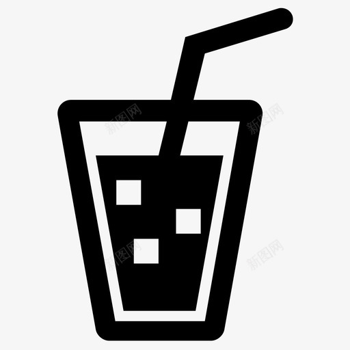 果汁饮料新鲜果汁svg_新图网 https://ixintu.com 果汁饮料 新鲜 果汁 点心 苏打水 假日 铭文 图标