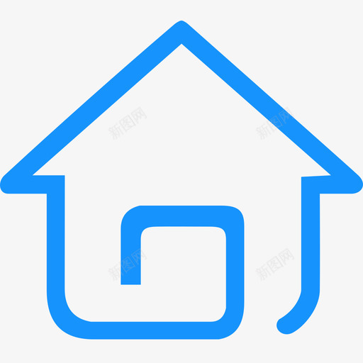 标签栏首页选中svg_新图网 https://ixintu.com 标签 首页 选中