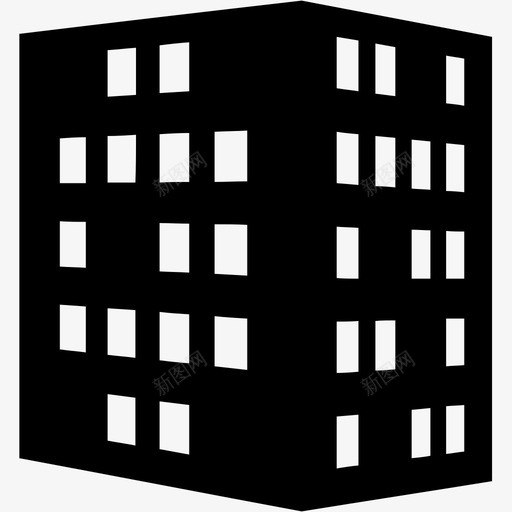 建筑公寓城市建筑svg_新图网 https://ixintu.com 建筑 住宅楼 公寓 城市 办公楼