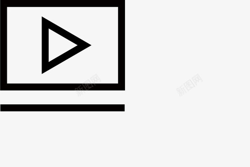 在播广告屏svg_新图网 https://ixintu.com 广告