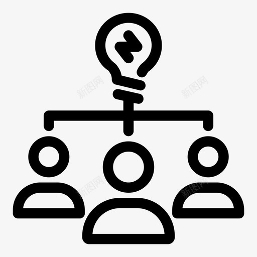 头脑风暴商业想法svg_新图网 https://ixintu.com 头脑 风暴 商业 想法 策略 网页设计