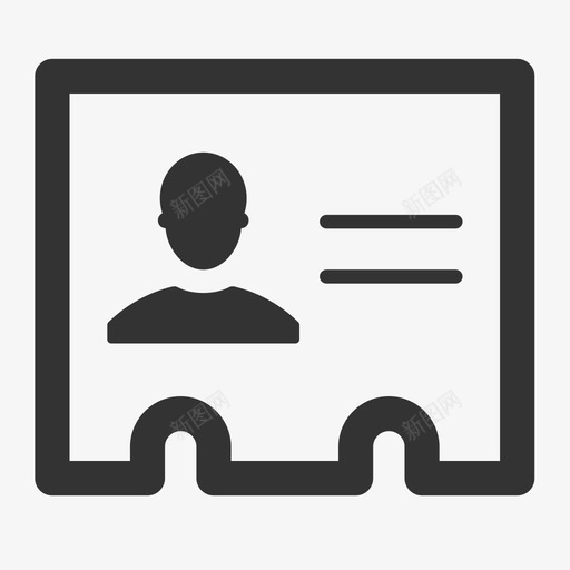 个人身份信息识别svg_新图网 https://ixintu.com 个人 身份 信息 识别