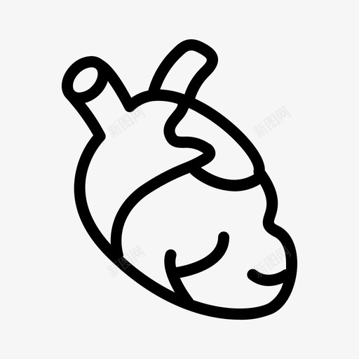 心脏医学svg_新图网 https://ixintu.com 心脏 医学