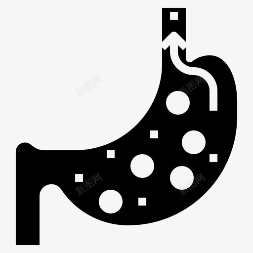 胃酸酸反流svg_新图网 https://ixintu.com 反流 健康 胃酸 酸酸 食管 器官 医疗 铭文