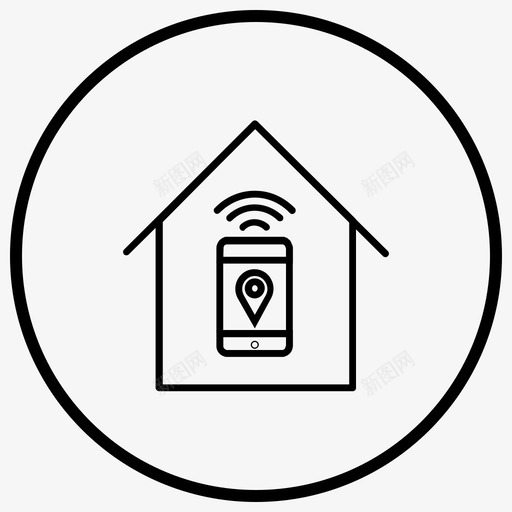 家庭住址住址房屋位置svg_新图网 https://ixintu.com 住址 位置 导航 家庭 房屋 定位 销地 地图