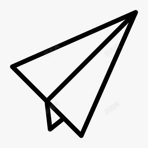 平面纸转发发送svg_新图网 https://ixintu.com 发送 平面 面纸 转发 用户界面 大纲