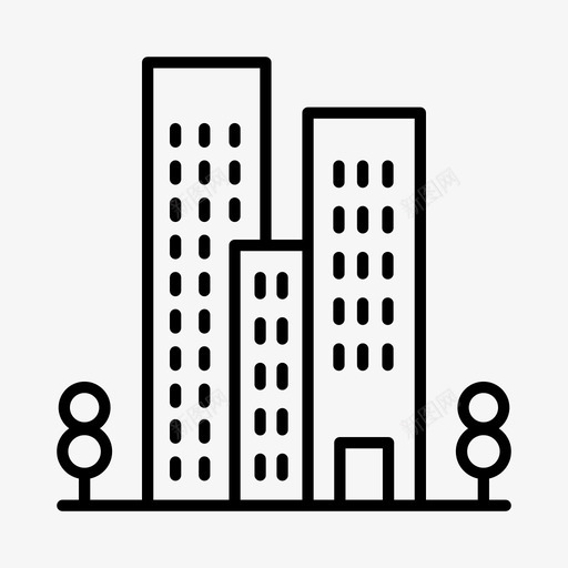 建筑物城市多伦多svg_新图网 https://ixintu.com 建筑物 城市 多伦多 城镇 市区