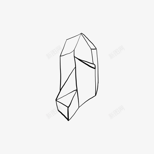 水晶魔法矿物svg_新图网 https://ixintu.com 水晶 魔法 矿物 棱镜 石英 花环