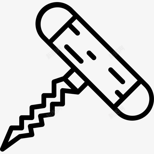软木螺丝葡萄酒开瓶器svg_新图网 https://ixintu.com 软木 螺丝 葡萄酒 开瓶器 厨房