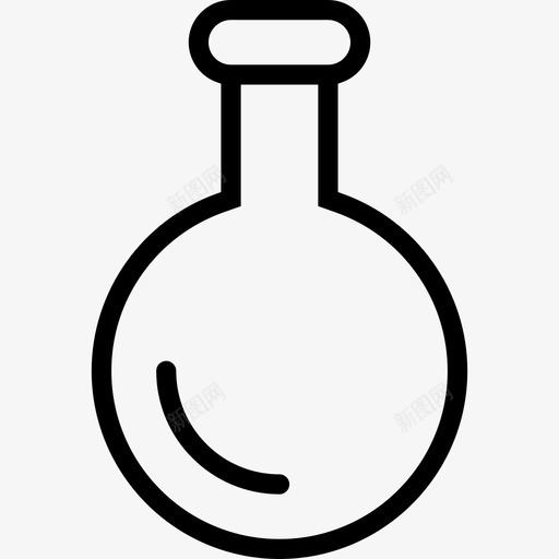 烧瓶瓶子灯泡svg_新图网 https://ixintu.com 烧瓶 瓶子 灯泡 化学 科学