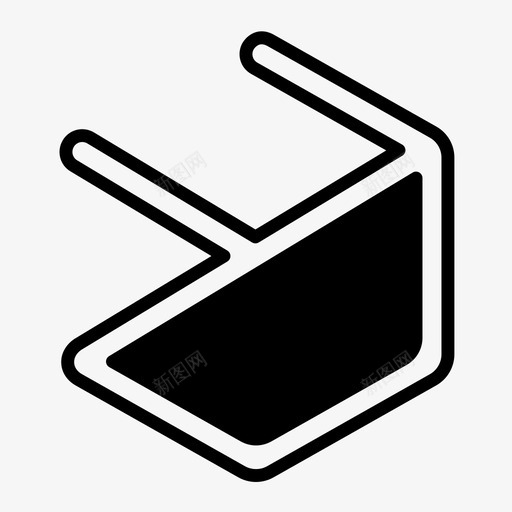 LOGO反色svg_新图网 https://ixintu.com 反色 填充 单色 线性 扁平