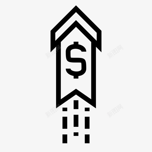 融资增加利息svg_新图网 https://ixintu.com 融资 增加 利息 上涨 财富 贷款