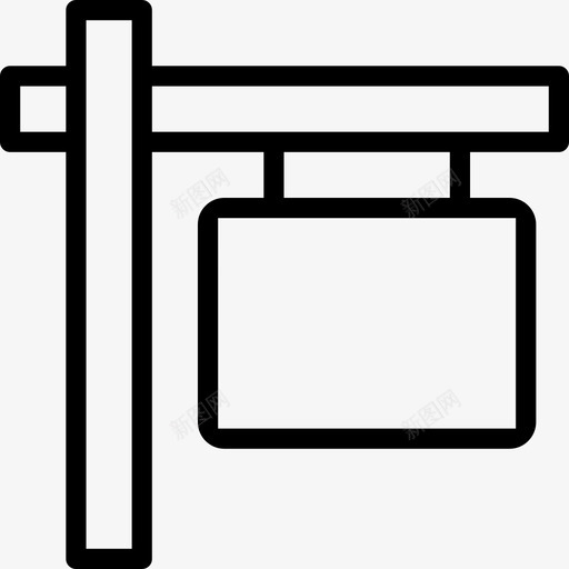 招牌指示标杆svg_新图网 https://ixintu.com 招牌 指示 标杆